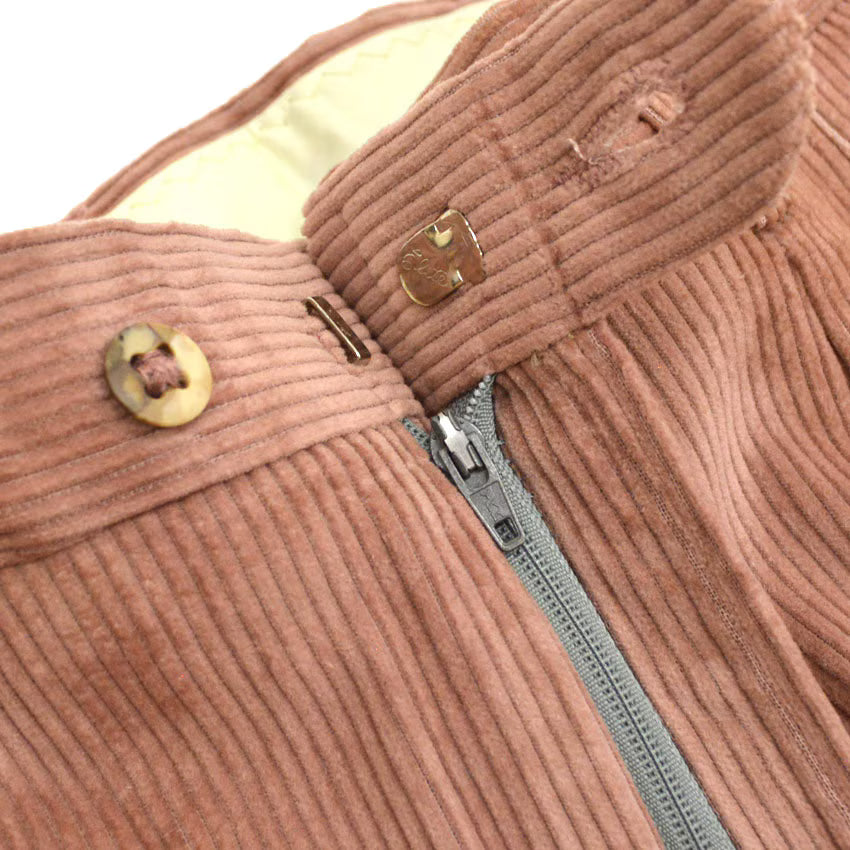 1990's Deadstock HAGGER Thick Pink Corduroy Slacks... W33 L32