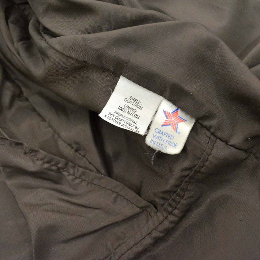 1980's USBP OFFICIAL LEATHER JACKET...42L