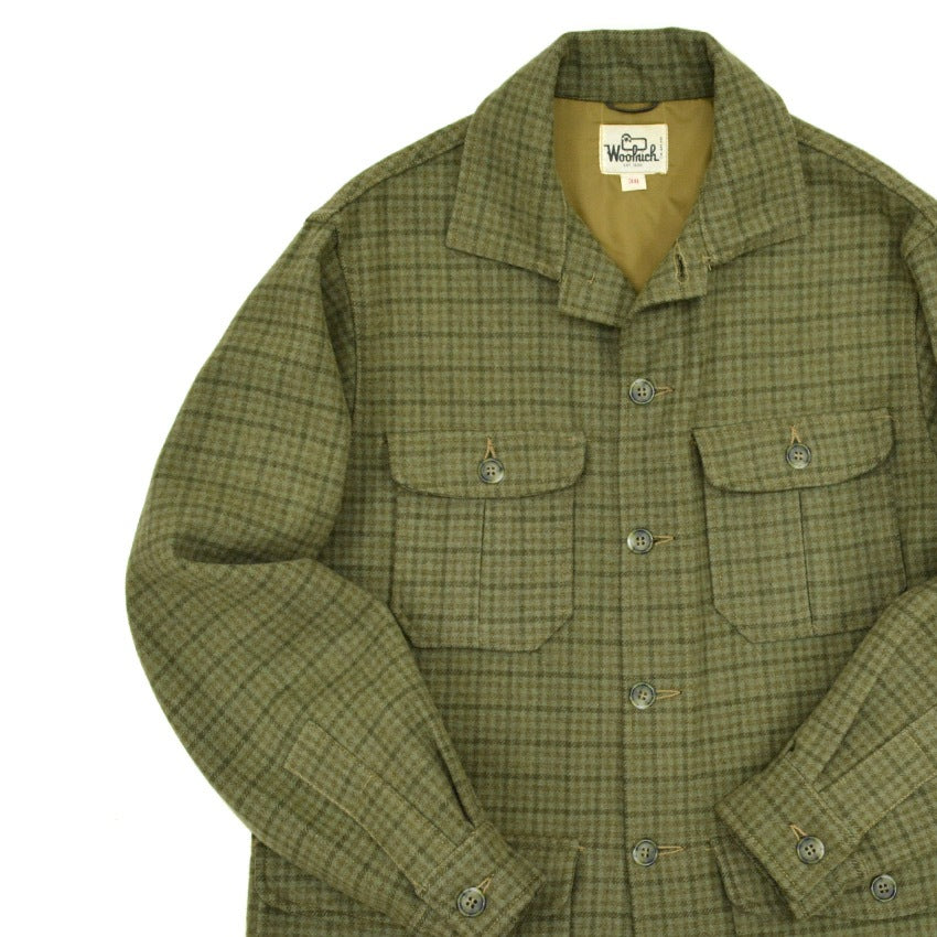 1970's WOOLRICH HAZY GREEN CRUISER JACKET MINT... 38