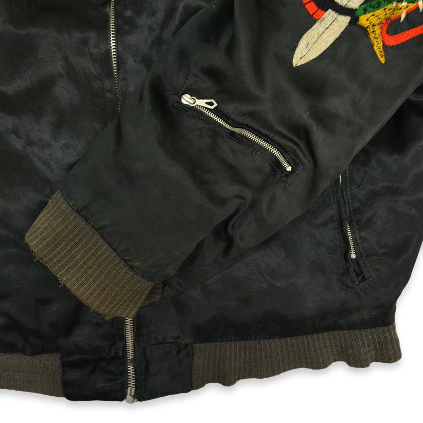 1950s Germany Tour Reversible Jacket Skull...