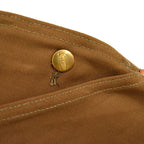 1970's DEADSTOCK CARHARTT BROWN DUCK DOUBLE KNEE OVERALL... W36 L28
