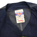1950's DEADSTOCK OshKosh ENGINEER DENIM JACKET... 40