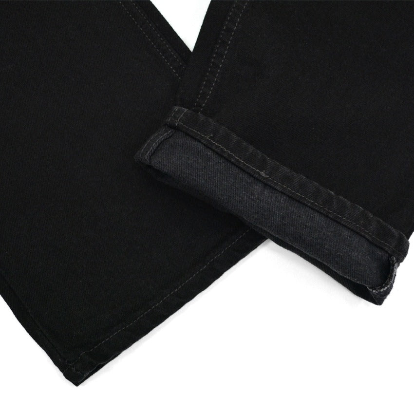 1990's Deadstock Levi's 518 Black Denim Pants... W32 L32