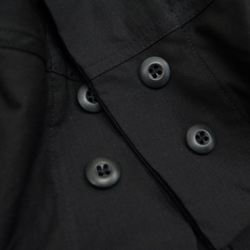 1990's Deadstock USARMY BLACK 357 BDU JACKET... SS