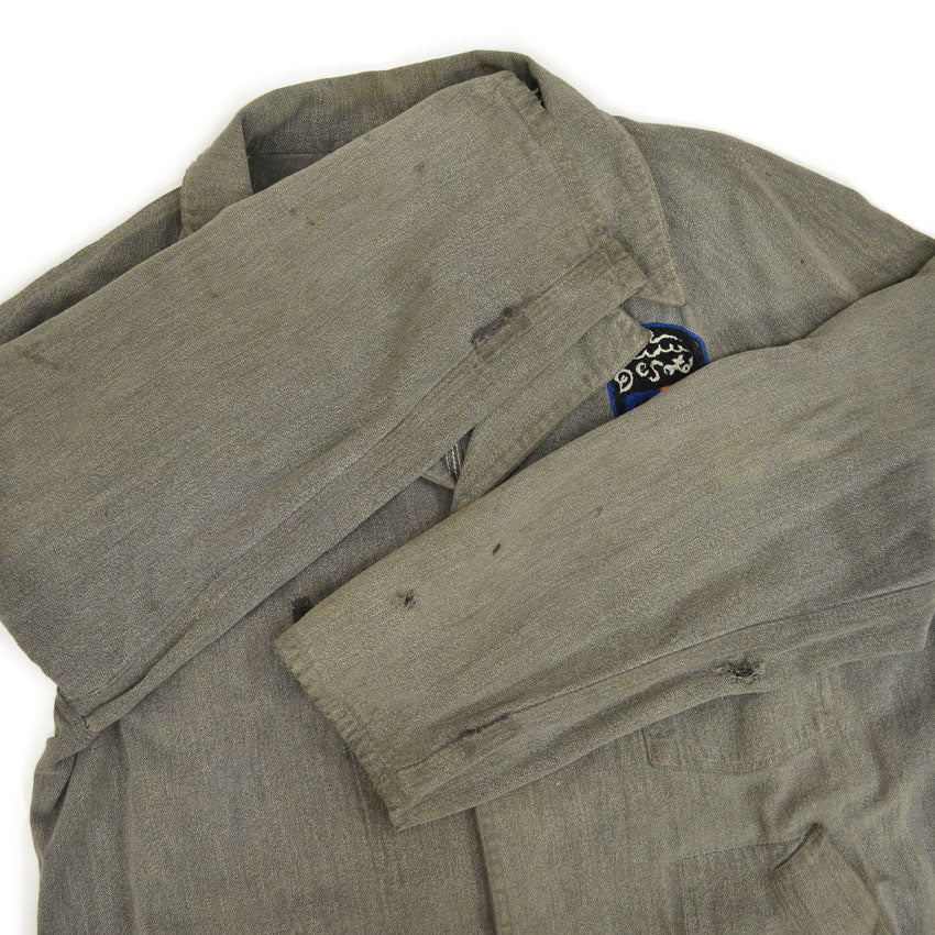 1940's ANDERSON CHRYSLER MOTORS COVERT MECHANIC COAT... 44