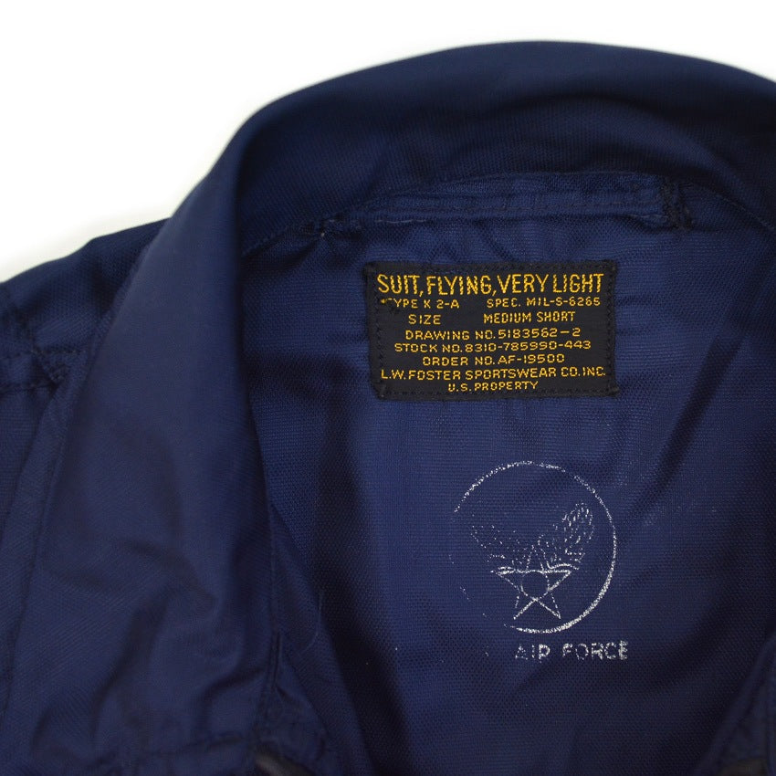 1950's USAF K-2A SUIT, FLYING, VERY LIGHT ... MEDIUM SHORT