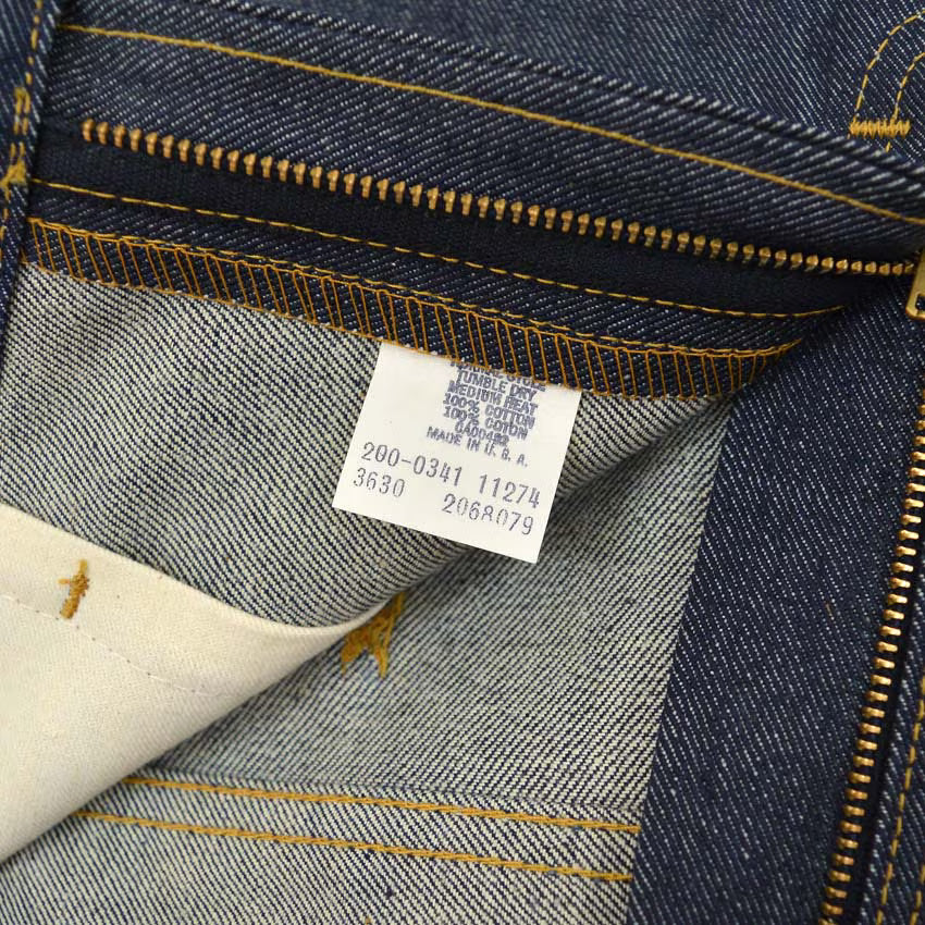 1970's DEADSTOCK Lee 200 BOOTS CUT DENIM PANTS... W36 L30