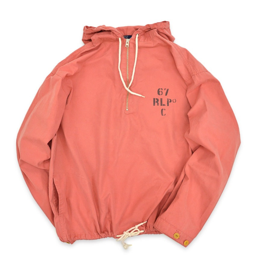 ~1990's Polo by Ralph Lauren RL-67 Anorak Parka Jacket Peach... L