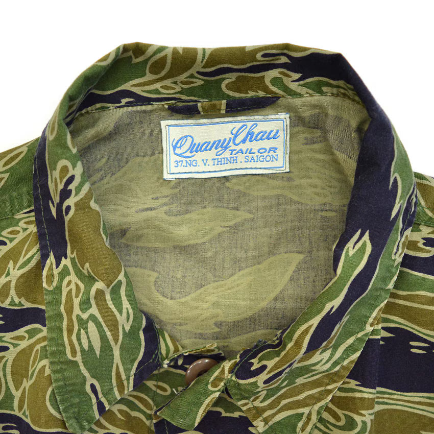 1960's〜 JUNGLE FATIGUE JACKET TYPE 2nd TIGER STRIPE LOCAL MADE ...