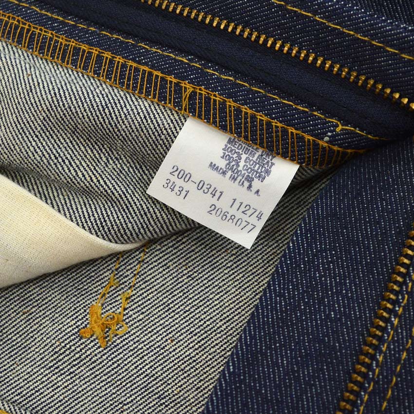 1970's DEADSTOCK Lee 200 BOOT CUT DENIM PANTS... W34 L31