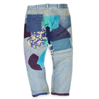 1960's Lee 101-Z HIPPIE ART PATCHWORK DENIM PANTS... W32 L30