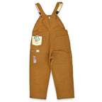 1990's DEADSTOCK KEY BROWN DUCK DOUBLE KNEE OVERALL... W36 L30
