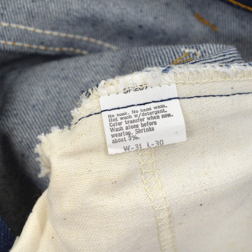 1980's DEADSTOCK Levi's 509 DENIM PANTS Made in 1983... W31 L30