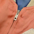 ~1950s JAPAN SOUVENIR JACKET Sukajan (Japanese souvenir jacket) with tiger face and CFS zipper...