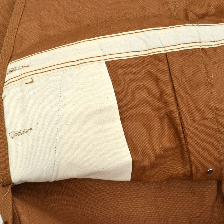 1960's~ DEADSTOCK WASHINGTON DEE CEE BROWN DUCK OVERALL...W42 L32