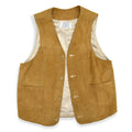 ~1960's ORVIS FISHING & TACKLE DEERSKIN VEST...40