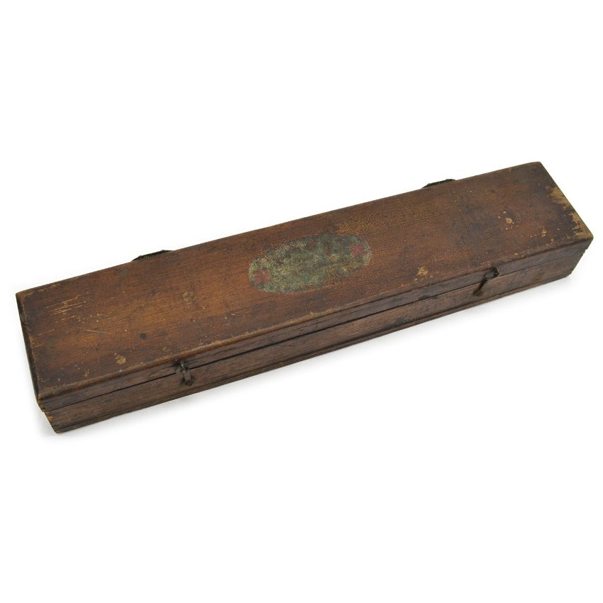c.1920's BUFFUM TOOL CO. ENGINEERS WOOD TOOL BOX スワスティカ ...