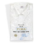 1960's DEADSTOCK LUXURIOUS PIMA COTTON WHITE SHIRT ... 161/2