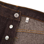 1990's~ Levi's 501 BROWN DENIM PANTS MEXICO... W33 L30