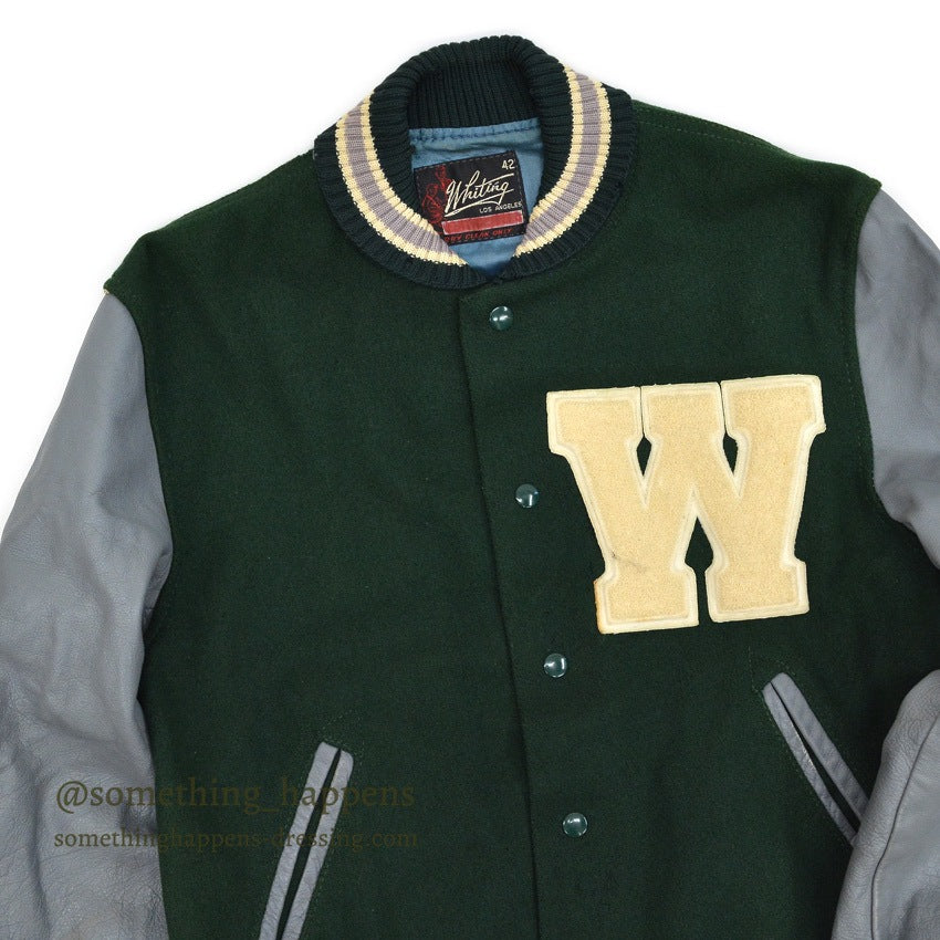 1960's WHITING VIRSITY LETTER JACKET...42