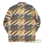 ~1990's MULTI COLOR MOHAIR SHAWL COLLAR JACKET...