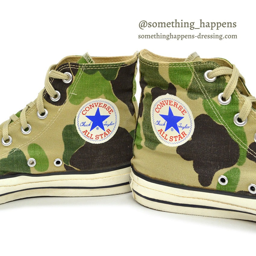 1980's CONVERSE ALLSTAR 83CAMO HI...81/2