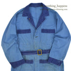 〜1960's ANGUS TWO TONE HBT SHOP COAT ... 42