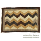 c.1940's NAVAJO RUG ZIGZAG LIGHTNING PATTERN... 163cm×110cm