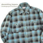 1970's〜 CHAMPION COTTON BLANKET SHIRT ... 151/2