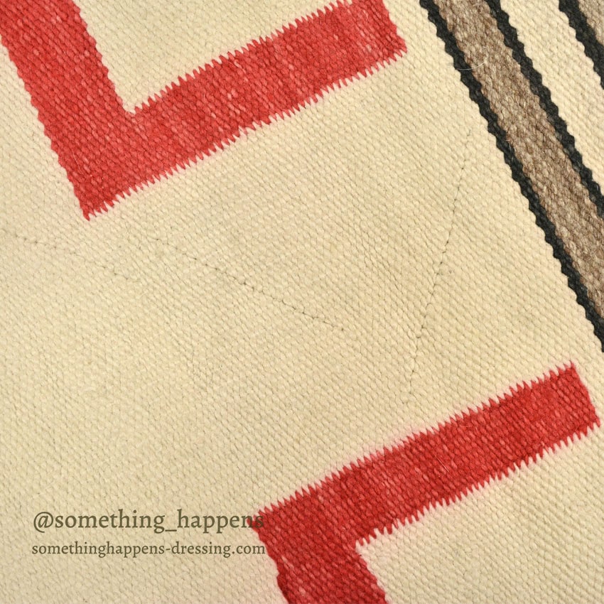 c.1920's NAVAJO RUG WHIRLING LOGS SWASTIKA... 135cm/91cm