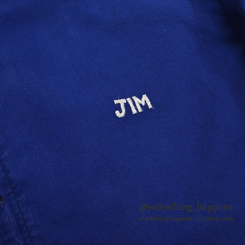 1960s Vietnam Souvenir Jacket (Vietnamese style) 1965. Blue...