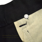 1970's~ DEADSTOCK Lee RIDERS 200 BLACK COTTON TWILL PANTS... W34/L34