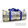 1980's~ AIR-TEX MILWAUKEE JOURNAL SENTINEL ADVERTISING DUFFLE BAG...