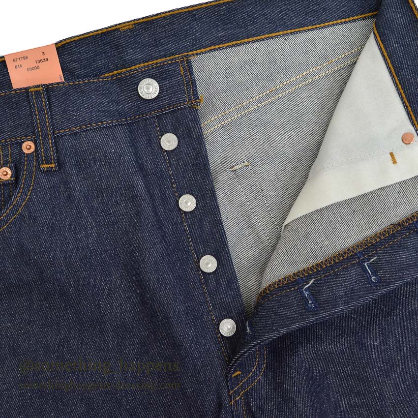 DEADSTOCK Levi's 501 DENIM PANTS Made in USA... W35/L32