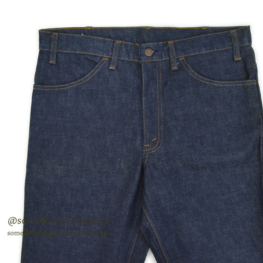 1970's DEADSTOCK Levi's 646 DENIM PANTS... W33/L36