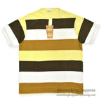1960's DEADSTOCK TOWNCRAFT PENNEY'S WIDE BORDER HENLEY NECK T-SHIRT ... L