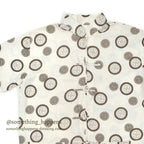 〜1990's DEADSTOCK GRECIAN PRINT S/S SHIRT ...