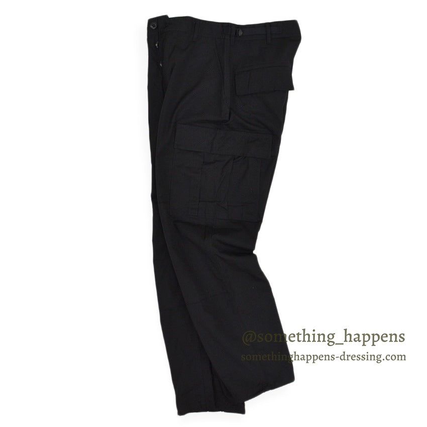 1990's USARMY TROUSERS, BLACK 357... SMALL-SHORT