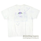 1990's HANES PANSIES FLOWER ART PRINT T-SHIRT ... XXL