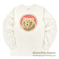 1980's HANES GRIZZLY PRINT L/S T-SHIRT ... XL