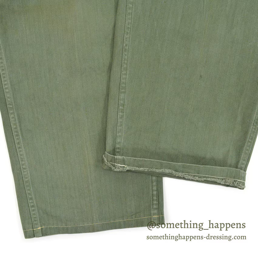 1940's USMC WW2 P-41 HBT TROUSERS...W33/L27