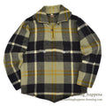 1950's~ WOOLRICH WOOL PLAID PULLOVER JACKET... MEDIUM