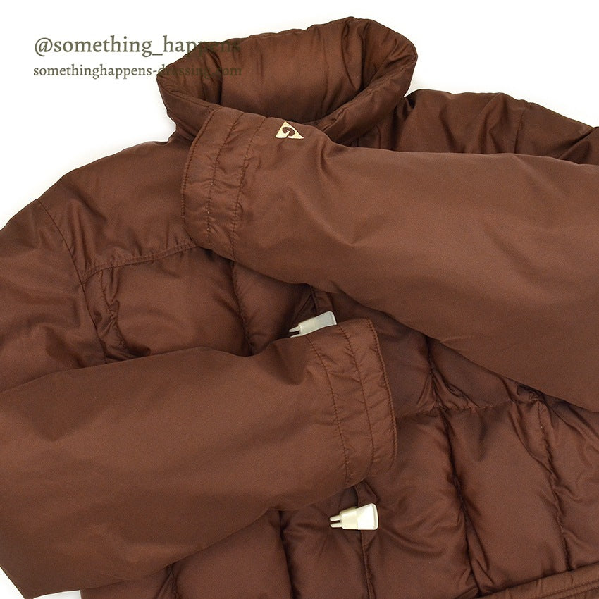 1970's GERRY DOWN SLOPE COAT BROWN... L