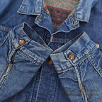 1960's WRANGLER 20MJL DENIM JACKET BLANKET HIGE... 46