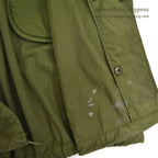 1970's USARMY M-65 PARKA, EXTREME COLD WEATHER STENCIL ON THE BACK... MR