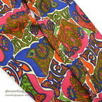 1960's JANTZEN LOVE ME ALL OVER PRINT COTTON PANTS... 36