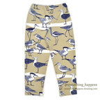 1990's MICHIGAN RAG CO. BIRDS PRINT EASY PANTS...M