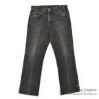 1990's Levi's 517 BLACK DENIM PANTS...W33/L29