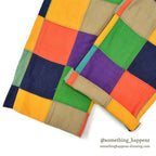 1970's DARIEN SPORT SHOP INDIA MADRAS CRAZY PATCHWORK PANTS... W34/L29