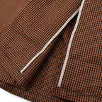 1950's~ DEADSTOCK COLEBROOKE BROWN/BLACK PIN CHECK L/S SHIRT... L